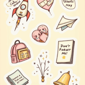 Graduation & Farewell - Sticker Sheet v15